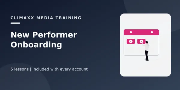 New Performer Onboarding course cover