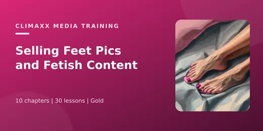 Selling Feet Pics and Fetish Content course cover